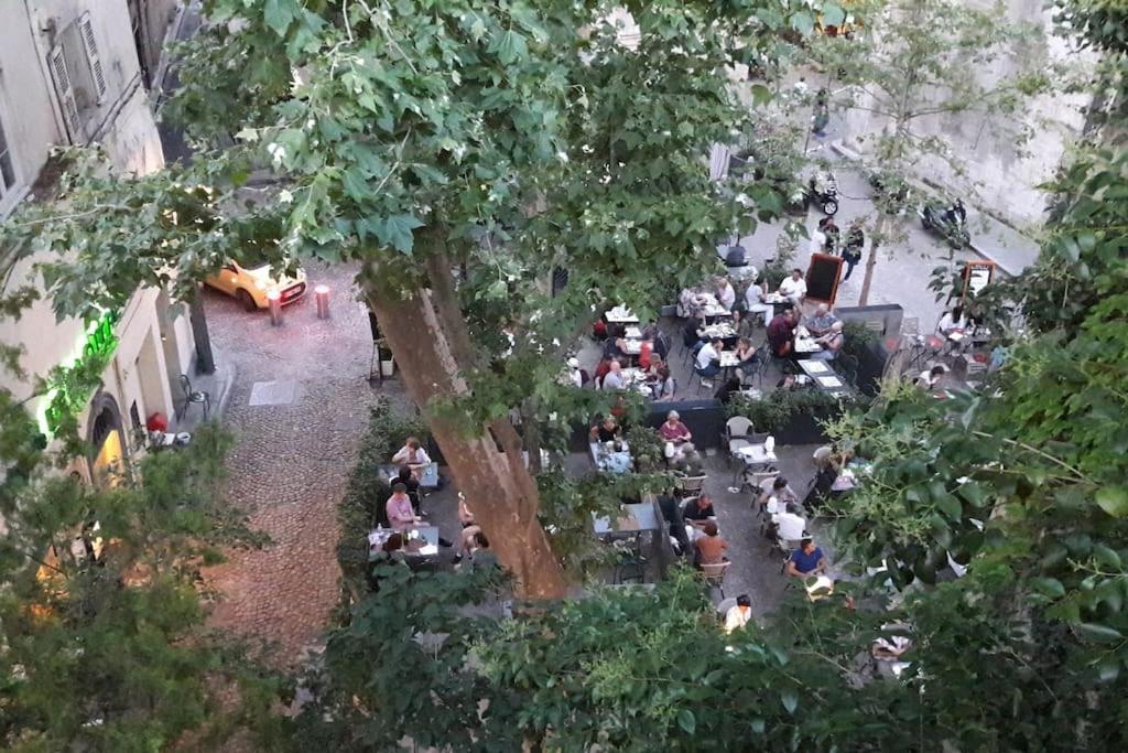 Renove, Vue Sur Palais Des Papes, Terrasse Et Wifi Troisieme Etage Apartment Avignon Exterior foto