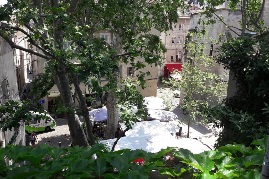 Renove, Vue Sur Palais Des Papes, Terrasse Et Wifi Troisieme Etage Apartment Avignon Exterior foto