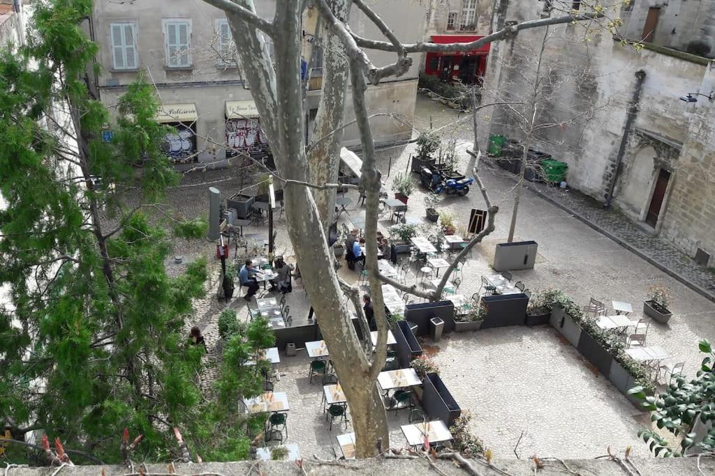 Renove, Vue Sur Palais Des Papes, Terrasse Et Wifi Troisieme Etage Apartment Avignon Exterior foto